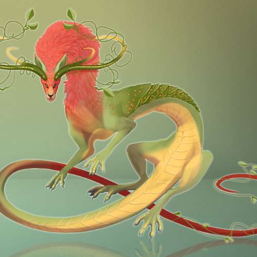 Strawberry dragon