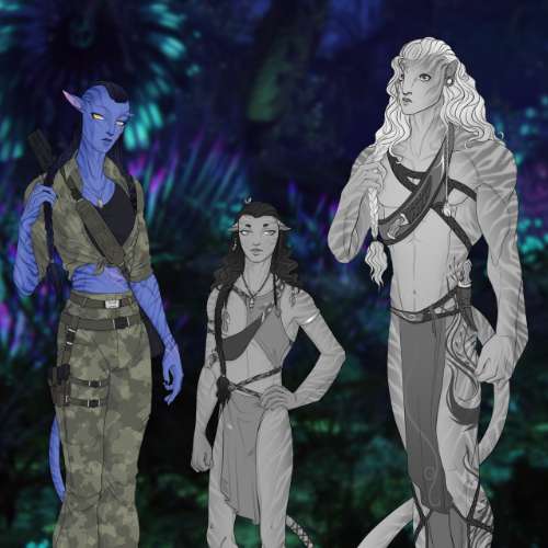 Avatars and Na'vi (Women)