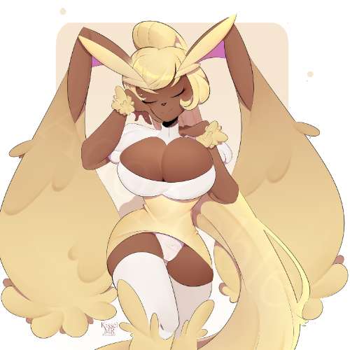 -Adoptable- Lopunny + Mega Lopunny