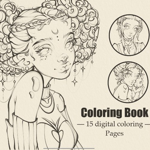 Coloring Book | Раскраска 