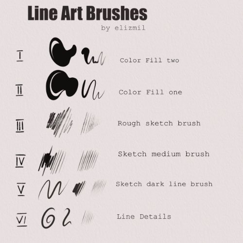 2 in 1 | Line Art Set and "Add Rain" Textures