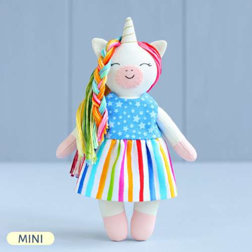 PDF Mini Unicorn Stuffed Animal Sewing Pattern