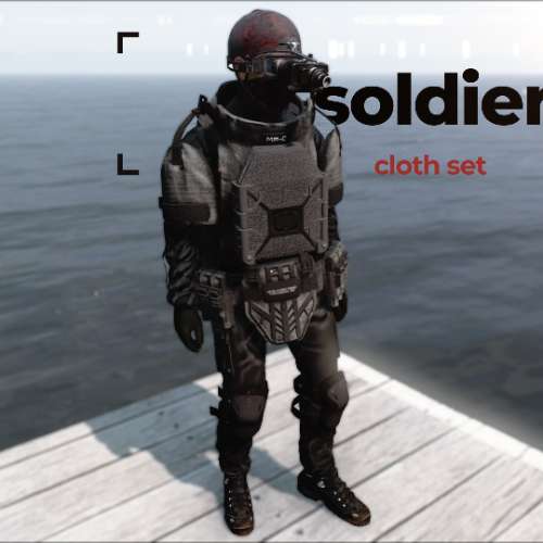 Soldier Cloth Set for Dayz