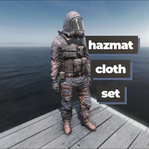 Hazmat Cloth Set for Dayz