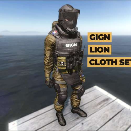 GIGN Lion Cloth Set for Dayz