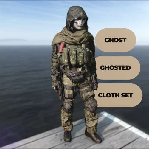 Ghost Ghosted Cloth Set