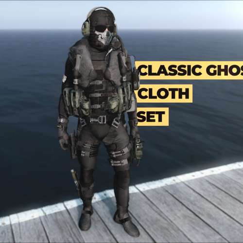 Classic Ghost Cloth Set for Dayz