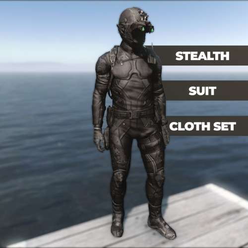 Stealth Suit Cloth Set for Dayz