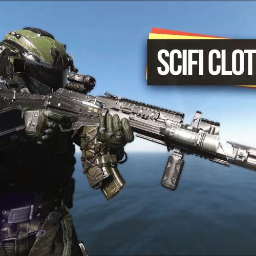 SCIFI Cloth Set for Dayz