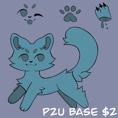 P2U Base Chibi Cat