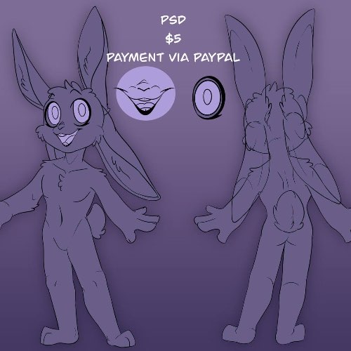 Anthro Bunny P2U