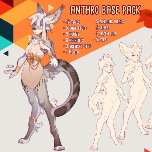 Anthro base (with add-ons)