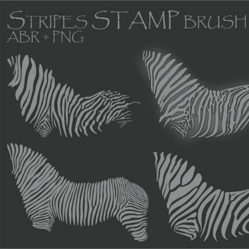 Stripes STAMP brush