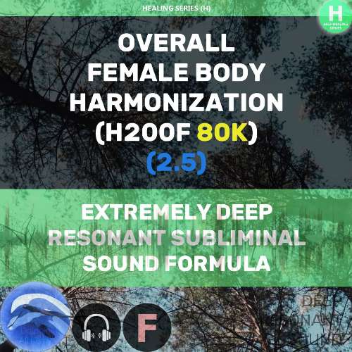 00F 🐬🎧 Overall Female Body Harmonization 2.5 (80K) Access to the audio file