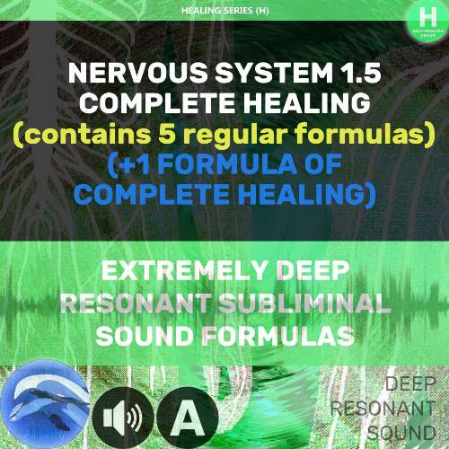 03 🐬🔊 NERVOUS SYSTEM 1.5 (Contains 5+1 formulas) Access to the audio files