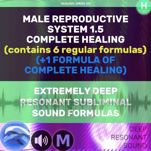 11M 🐬🔊 MALE REPRODUCTIVE SYSTEM 1.5 (Contains 6+1 formulas) Access to the audio files