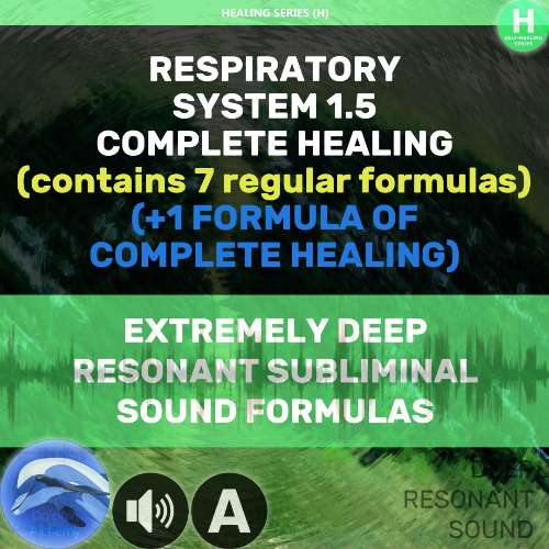 07 🐬🔊 RESPIRATORY SYSTEM 1.5 (Contains 7+1 formulas) Access to the audio files