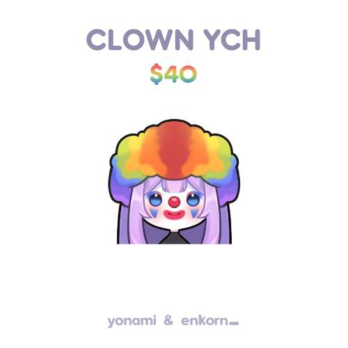 Animated Clown YCH