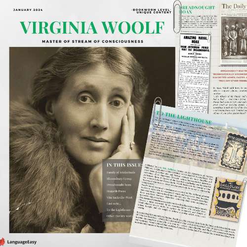 Virginia Woolf: January Bookworm Issue 2024