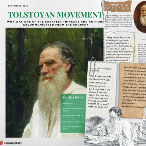 Tolstoyan Movement | Why was Tolstoy excommunicated?