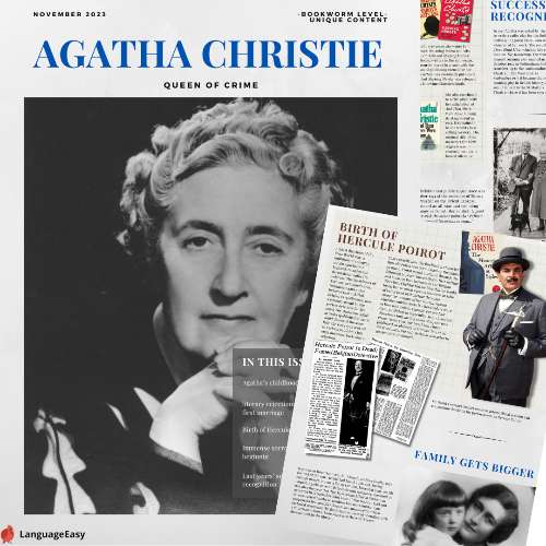 Agatha Christie: November Bookworm Issue 2023 🕵🏻‍♀️📚