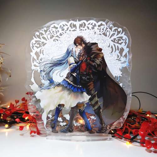 Clive and Jill standee