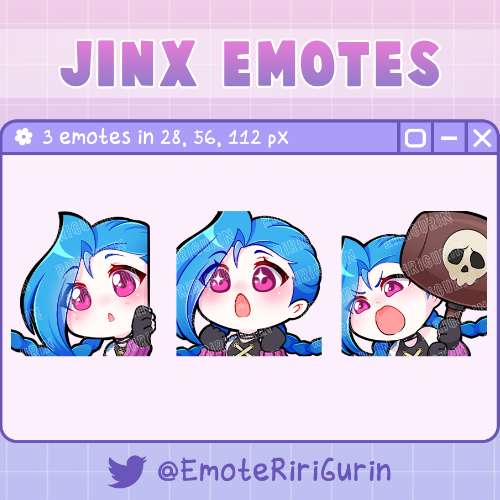 Jinx Emotes