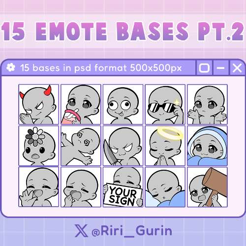 Emote Base Pack pt2