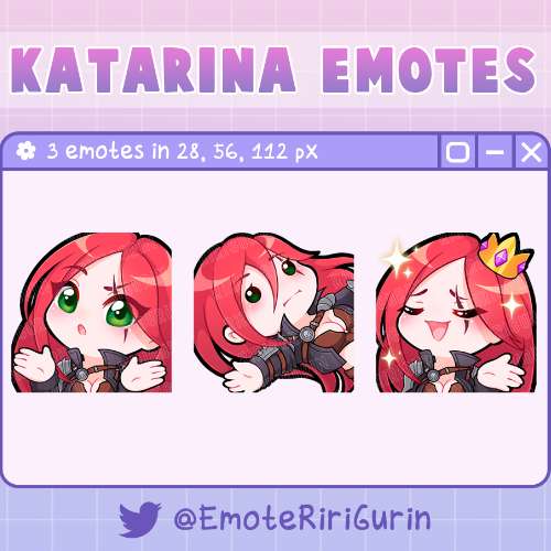 Katarina Emotes