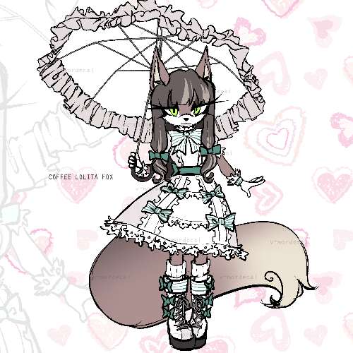 [ADOPT] Coffee Lolita Fox