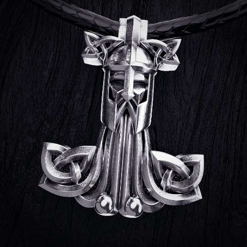 Call of Valhalla Mjolnir pendant - STL 3D model for 3d printing